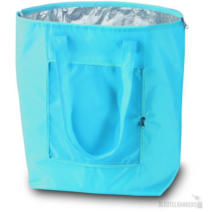 Koeltas van 210t nylon Plicool hemelsblauw