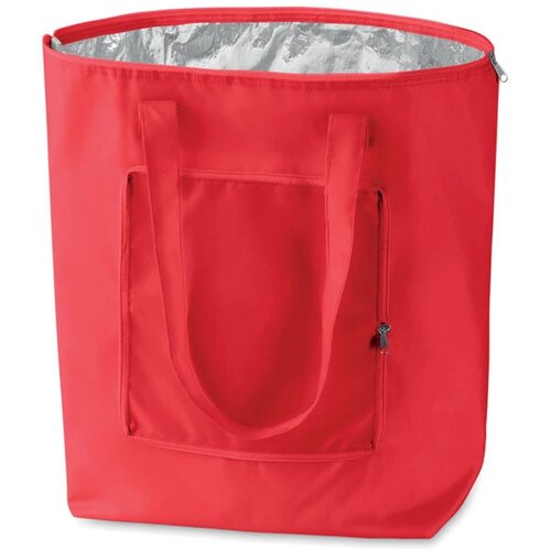 Koeltas van 210t nylon Plicool rood