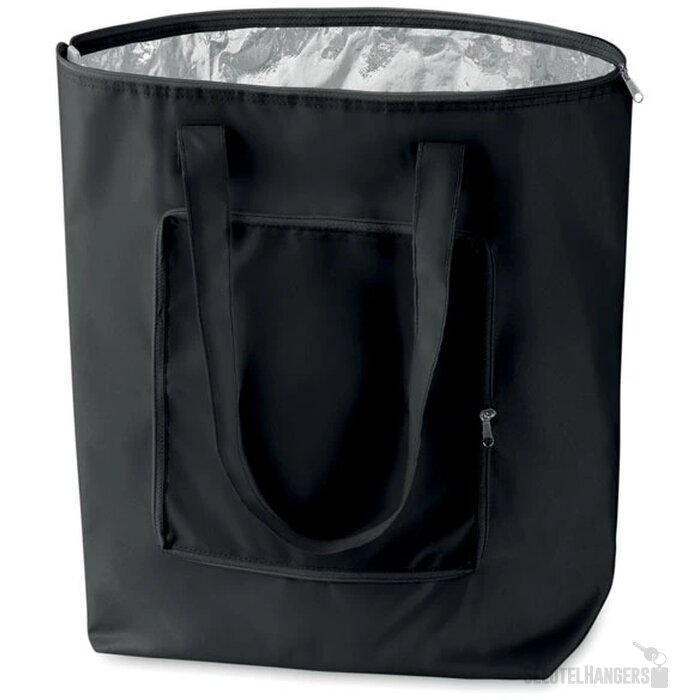 Koeltas van 210t nylon Plicool zwart