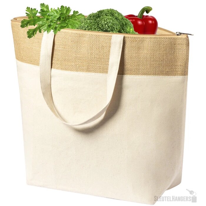 Linax Koel-/Boodschappentas Naturel