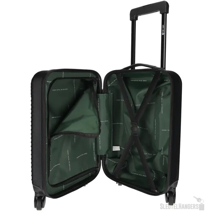 NORLÄNDER Travel Green Trolley RPET 2.0 Zwart