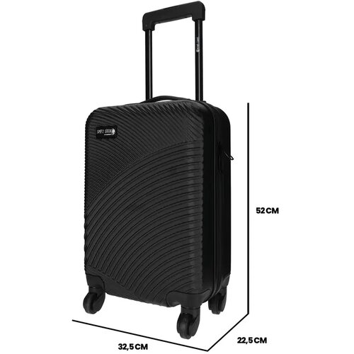 NORLÄNDER Travel Green Trolley RPET 2.0 Zwart