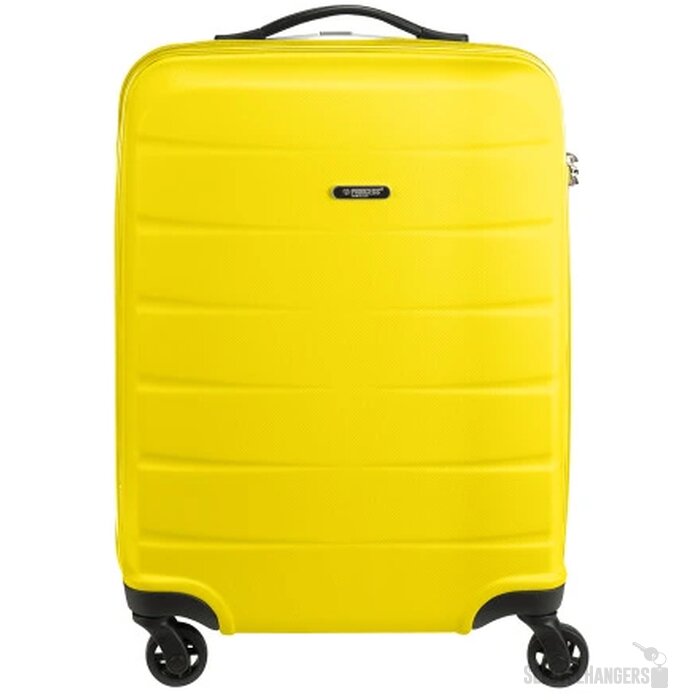 Trolley Princess Traveller Grenada cabin size mat finish 30 L geel