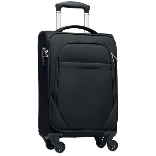 600d rpet zachte trolley Voyage zwart