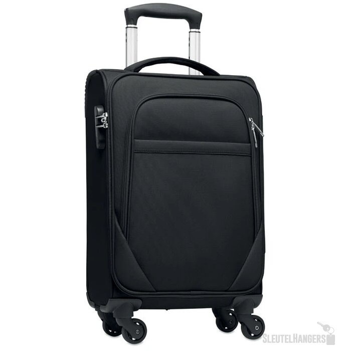600d rpet zachte trolley Voyage zwart