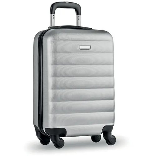 Abs trolley, 20 inch Budapest mat zilver