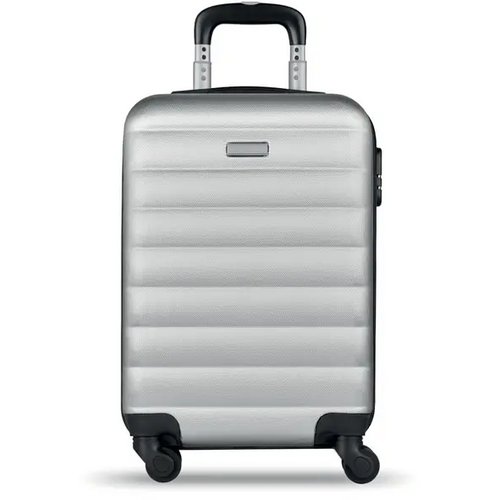 Abs trolley, 20 inch Budapest mat zilver