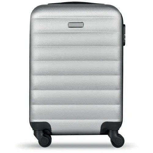 Abs trolley, 20 inch Budapest mat zilver