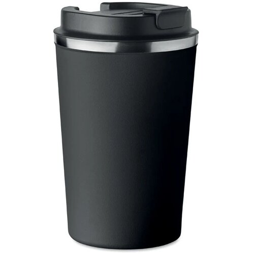Dubbelwandige drinkbeker Brace zwart