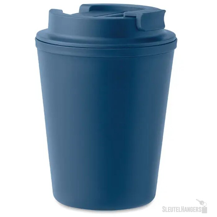 Gerecyclede thermosbeker (300 ml) Blauw