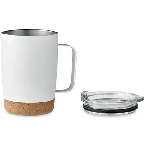 Dubbelwandige drinkbeker 300ml Ruby wit 300 ml