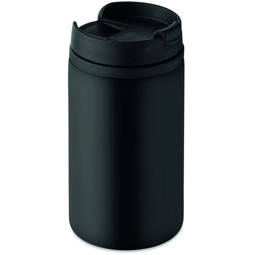 Dubbelwandige thermosbeker (250 ml) Zwart
