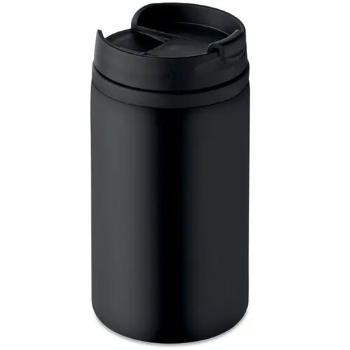 Dubbelwandige thermosbeker (250 ml) Zwart 250 ml