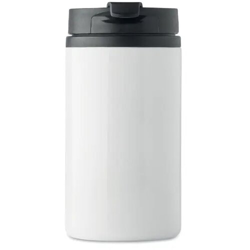 Dubbelwandige thermosbeker (250 ml) Wit 250 ml