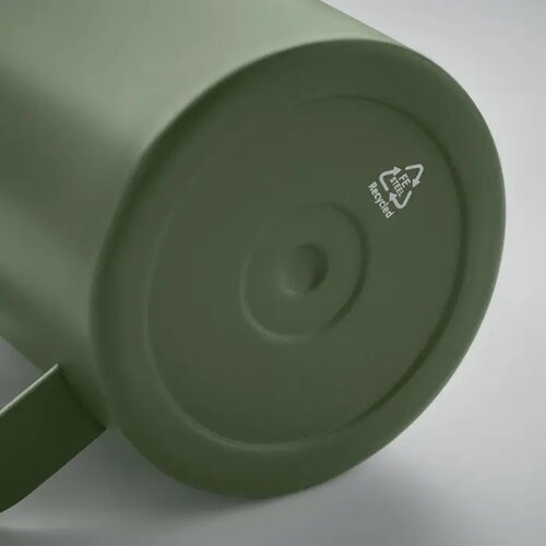 Dubbelwandige beker met drinkdeksel (300 ml) Groen 300 ml