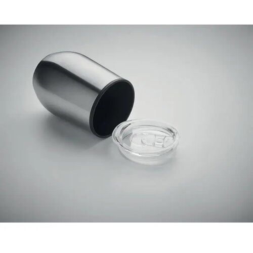 Dubbelwandige reisbeker (350 ml) Zilver 350 ml