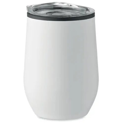 Dubbelwandige reisbeker (350 ml) Wit 350 ml