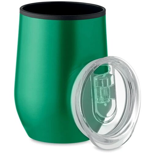 Dubbelwandige reisbeker (350 ml) Groen 350 ml
