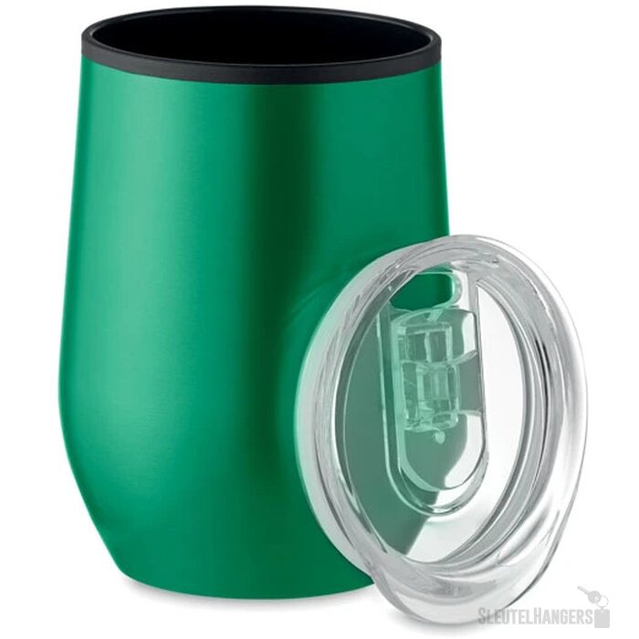 Dubbelwandige reisbeker (350 ml) Groen