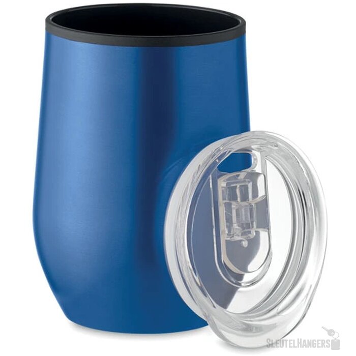Dubbelwandige reisbeker (350 ml) Blauw