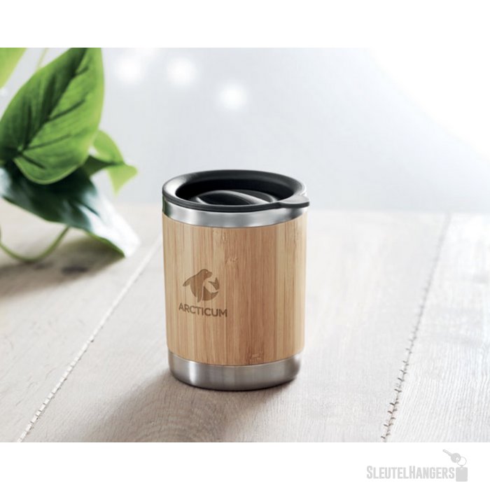 Bamboe drinkbeker (250 ml) Bruin