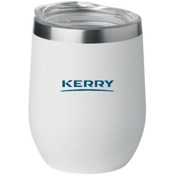 Dubbelwandige beker 300ml Chin chin wit
