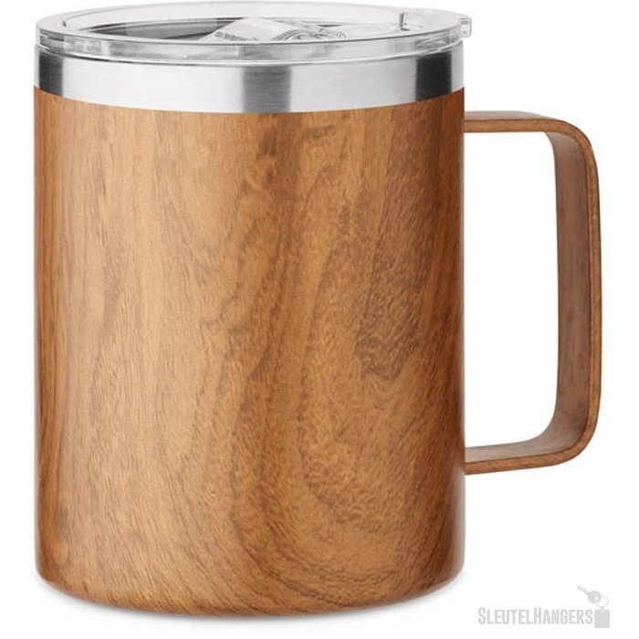 Dubbelwandige beker 300 ml Namib mug bruin