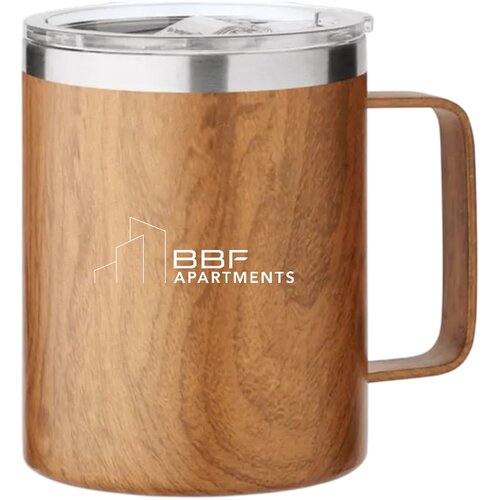Dubbelwandige beker 300 ml Namib mug bruin