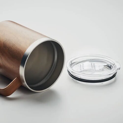 Dubbelwandige beker 300 ml Namib mug bruin