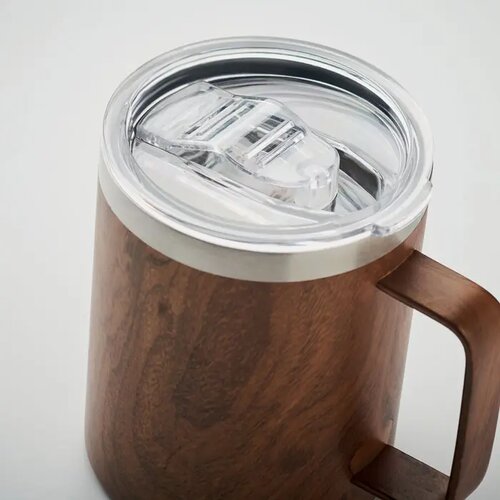 Dubbelwandige beker 300 ml Namib mug bruin