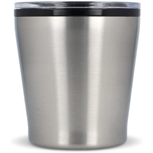Koffiebeker metallic 180ml zilver