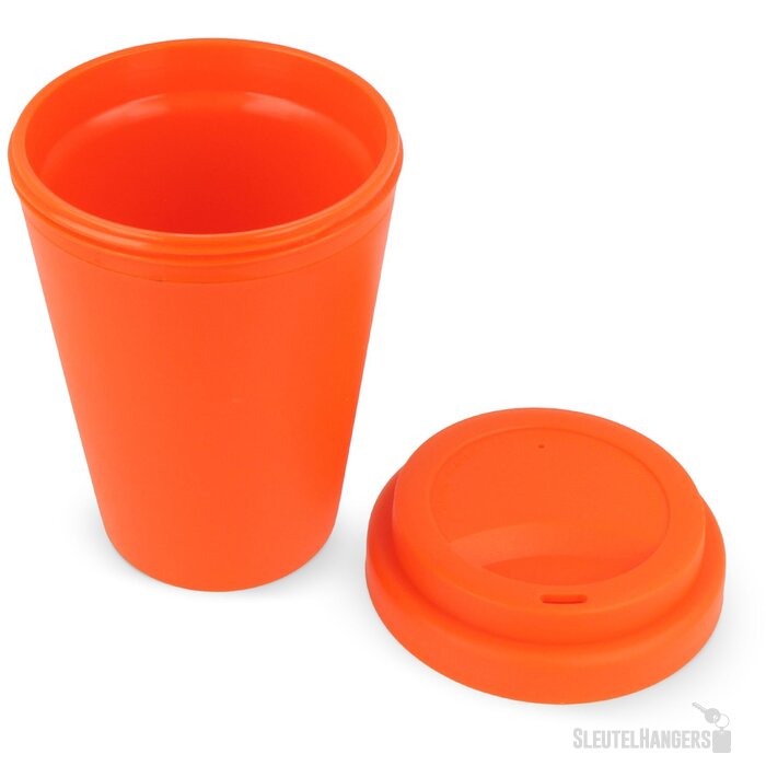 RPP koffiebeker effen kleuren 250ml oranje