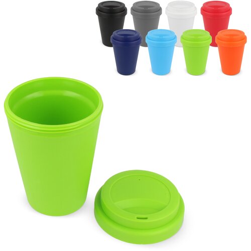 RPP koffiebeker effen kleuren 250ml oranje