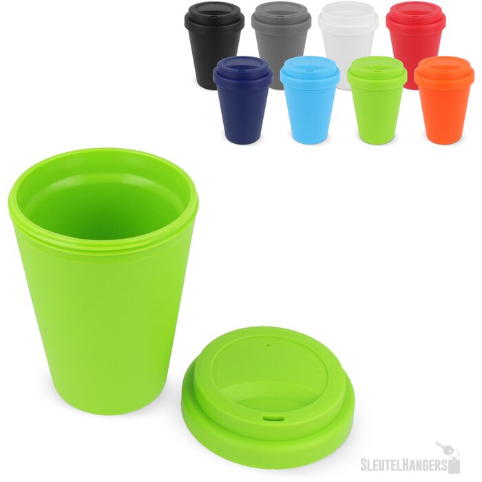 RPP koffiebeker effen kleuren 250ml oranje