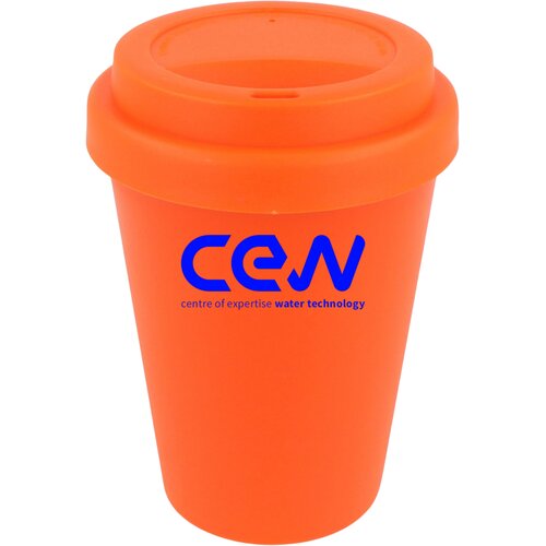 RPP koffiebeker effen kleuren 250ml oranje