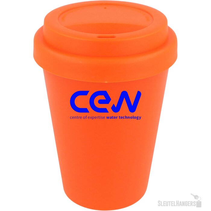 RPP koffiebeker effen kleuren 250ml oranje