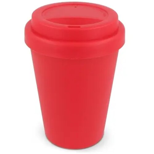 RPP koffiebeker effen kleuren 250ml rood
