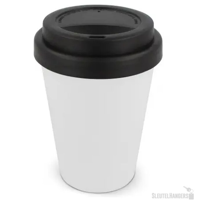 RPP Koffiebeker Wit 250ml wit / zwart
