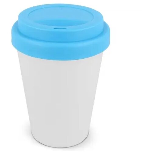 RPP Koffiebeker Wit 250ml wit / licht blauw