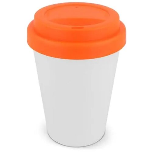RPP Koffiebeker Wit 250ml wit / oranje 250 ml