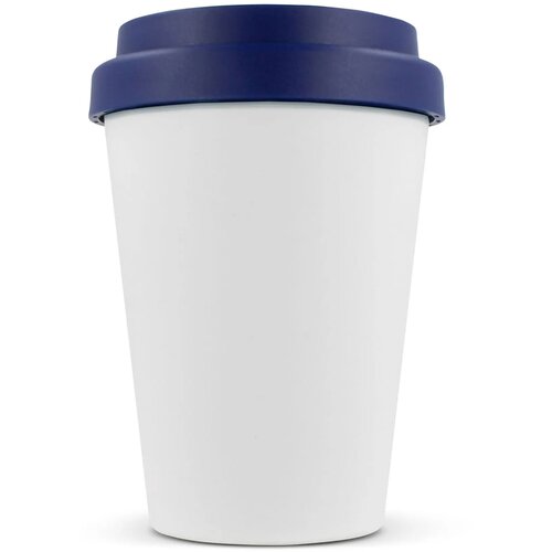 RPP Koffiebeker Wit 250ml wit / donker blauw 250 ml