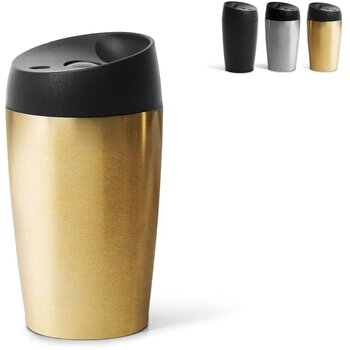 Sagaform Loke dubbelwandige mok 240ml goud