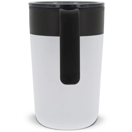 Dubbelwandige koffie mok 400ml wit 400 ml