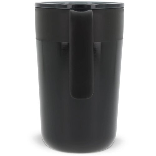 Dubbelwandige koffie mok 400ml zwart 400 ml