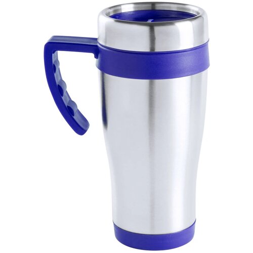 Thermosbeker met gekleurd oor (450 ml) Blauw