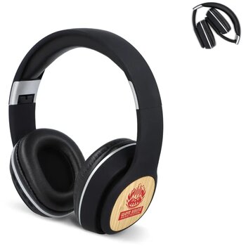 Bamboo Headphone zwart