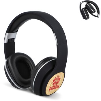 Bamboo Headphone zwart