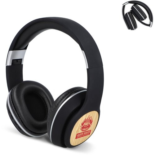 Bamboo Headphone zwart