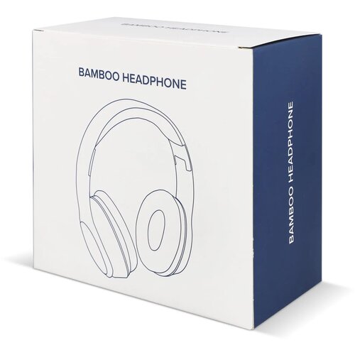 Bamboo Headphone zwart
