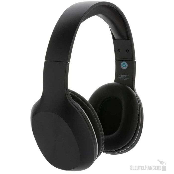 RCS rplastic JAM hoofdtelefoon zwart